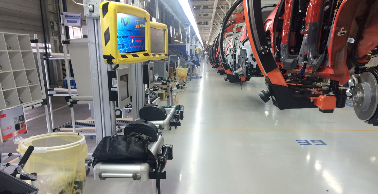 1-Andon-on-Steroids on the production